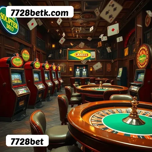 Tabela RTP dos jogos de cassino da 7728bet
